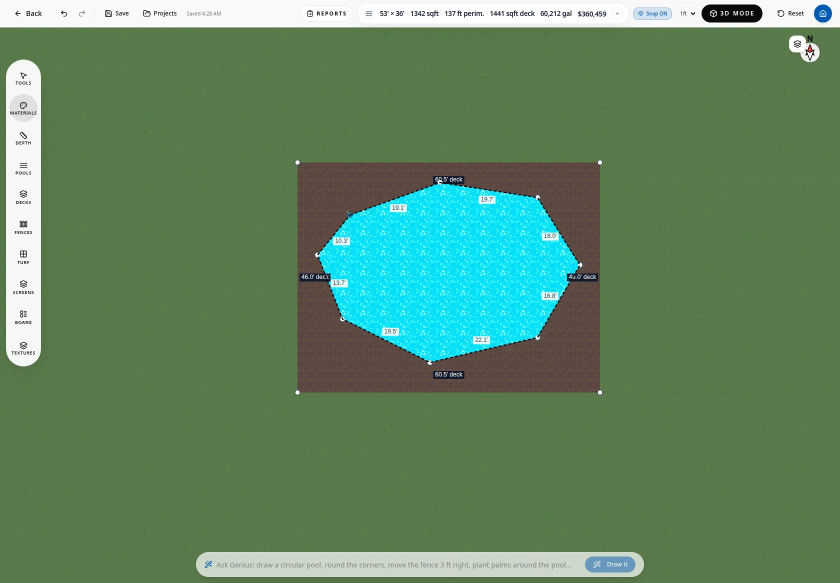 The 3D Design Studio, live